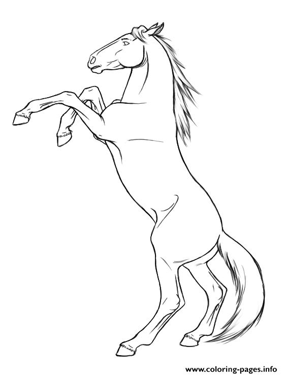 130+ Coloring Pages Horses Part 6