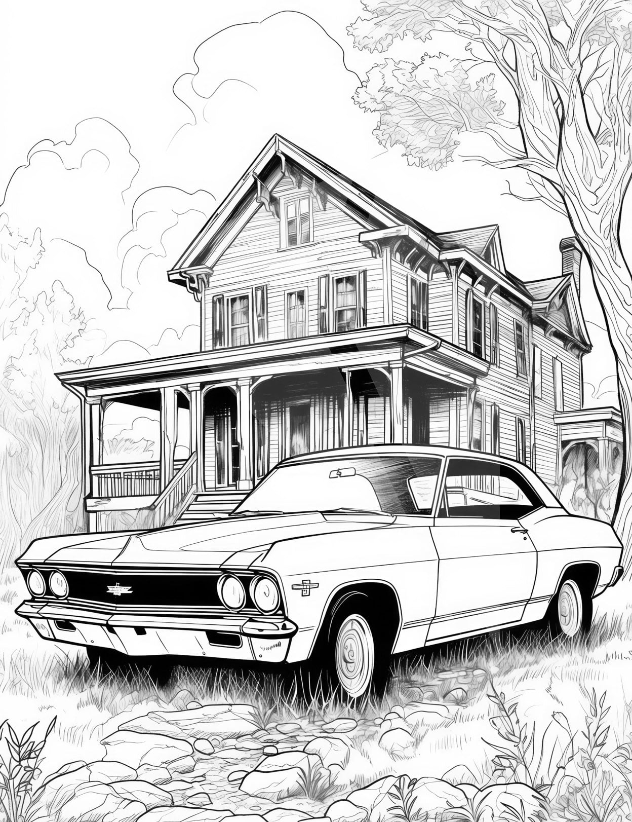 180+ Car Coloring Pages: Vroom Vroom Coloring Fun 21