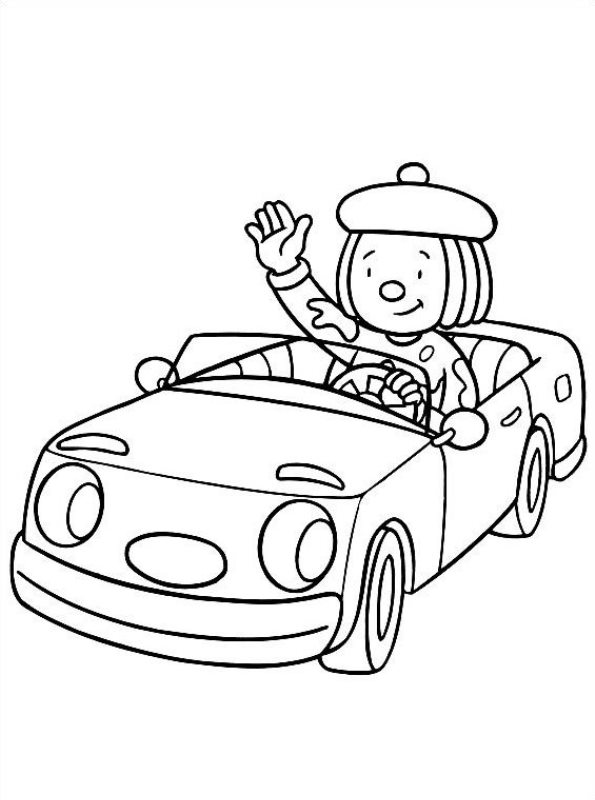 180+ Car Coloring Pages: Vroom Vroom Coloring Fun 28