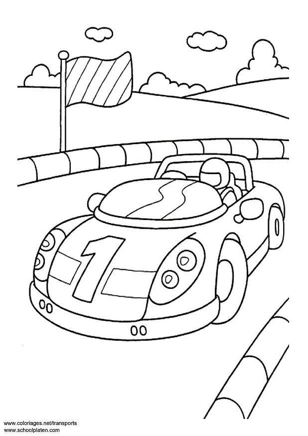 180+ Car Coloring Pages: Vroom Vroom Coloring Fun 48