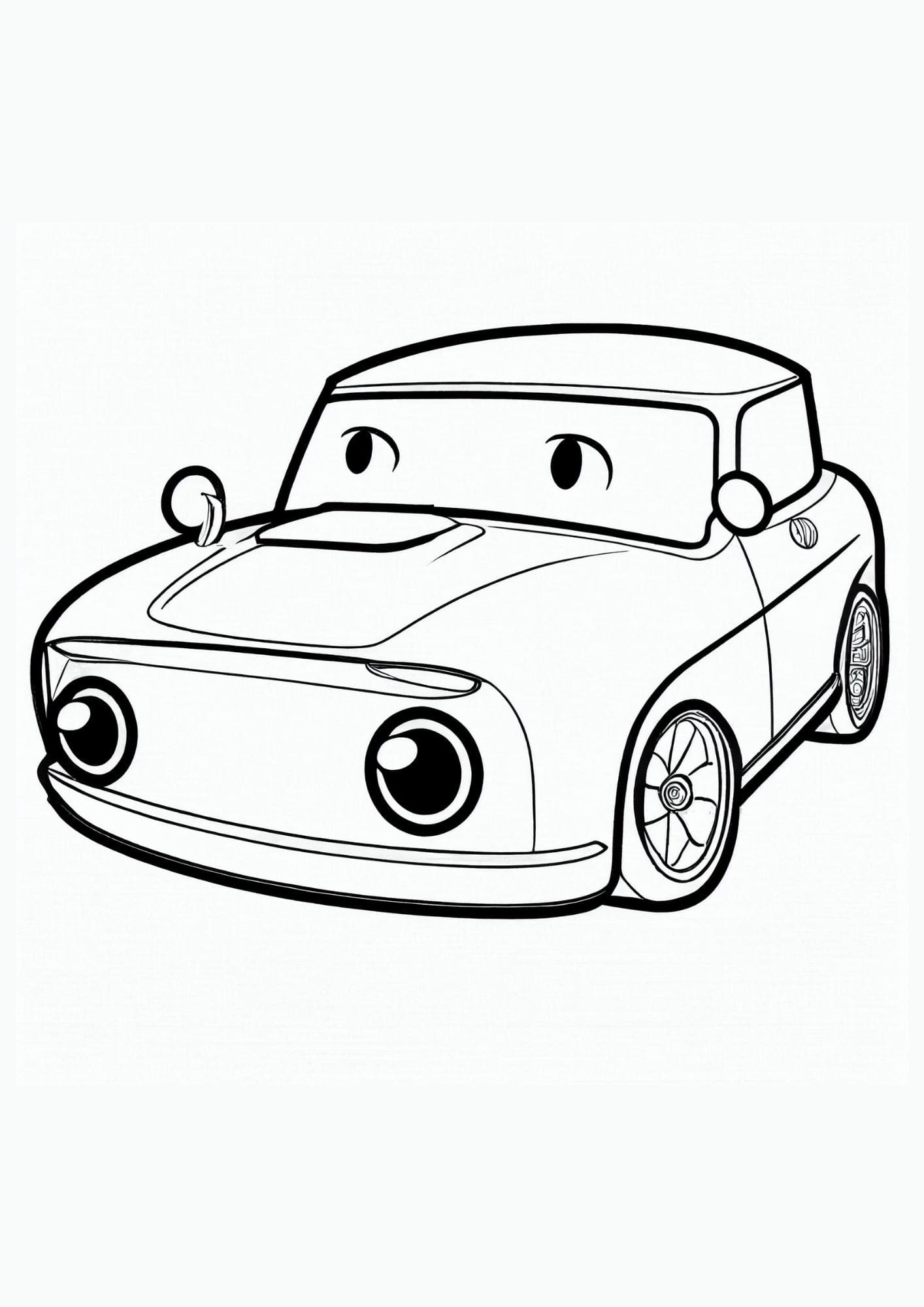 180+ Car Coloring Pages: Vroom Vroom Coloring Fun 53