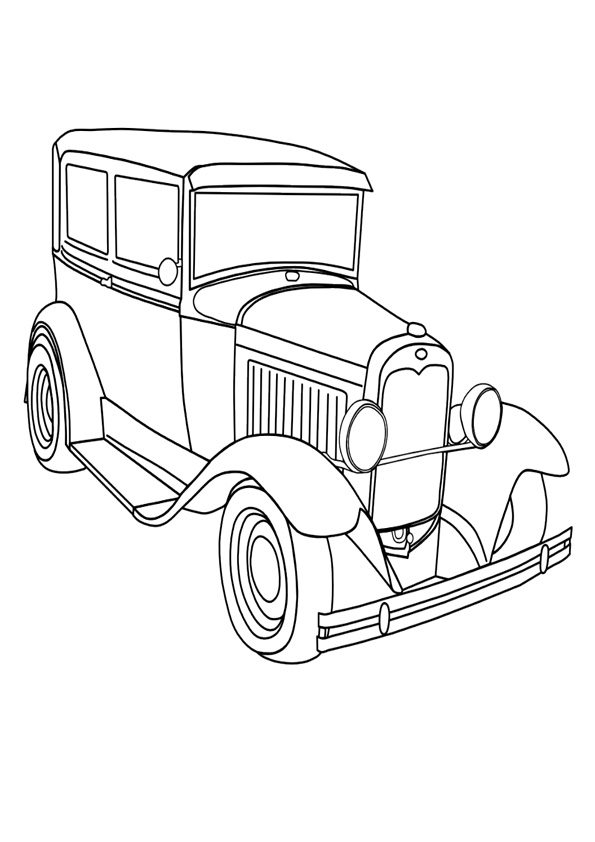 180+ Car Coloring Pages: Vroom Vroom Coloring Fun 99