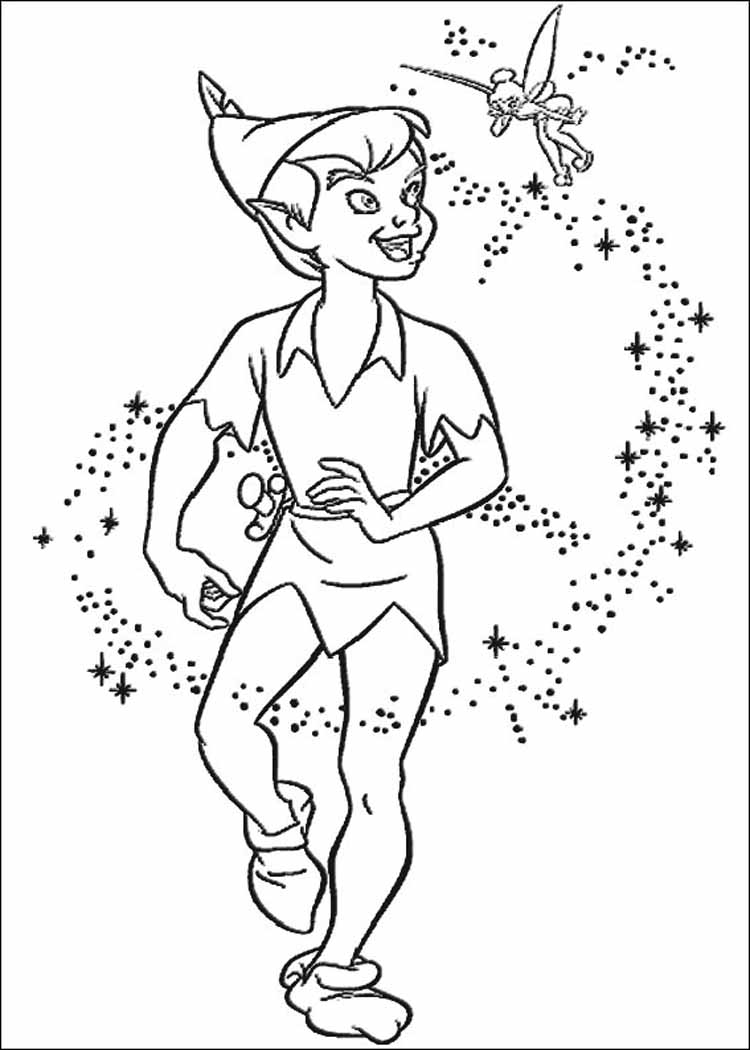 199 Wendy Peter Pan Coloring Pages: Fly to Neverland in Color 141