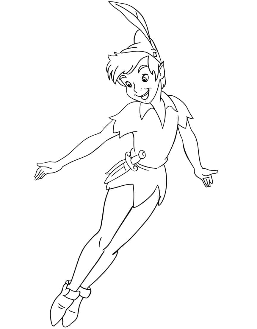 199 Wendy Peter Pan Coloring Pages: Fly to Neverland in Color 144