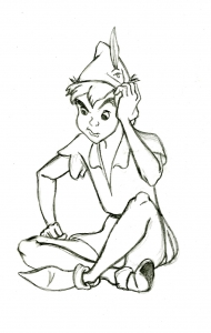 199 Wendy Peter Pan Coloring Pages: Fly to Neverland in Color 169