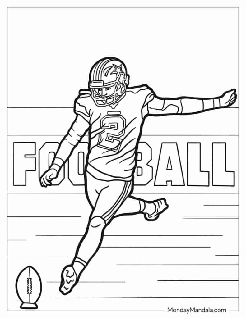 55+ Sports Adult Coloring Pages: Designs for Sports Fans 103