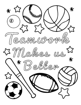 55+ Sports Adult Coloring Pages: Designs for Sports Fans 106