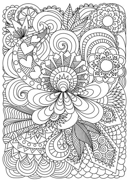 55+ Sports Adult Coloring Pages: Designs for Sports Fans 18