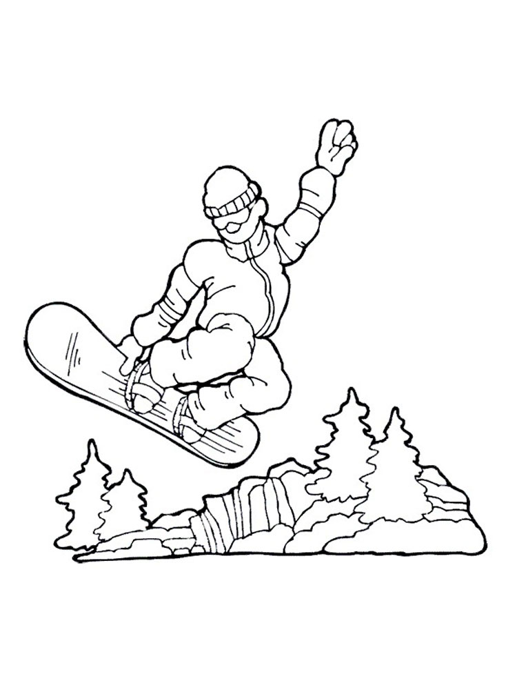 55+ Sports Adult Coloring Pages: Designs for Sports Fans 26