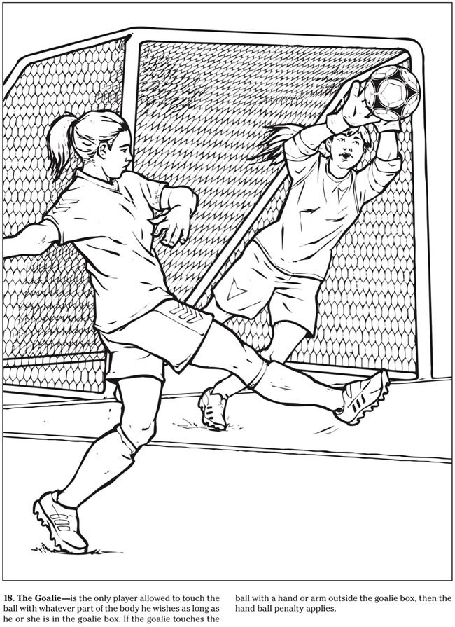 55+ Sports Adult Coloring Pages: Designs for Sports Fans 43