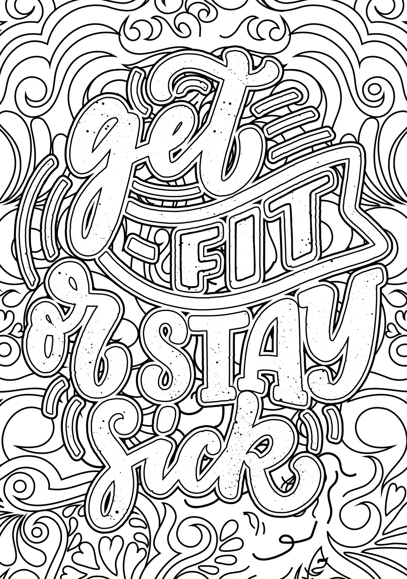 55+ Sports Adult Coloring Pages: Designs for Sports Fans 94