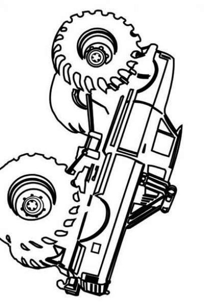 99+ Monster Trucks Printable Coloring Pages 109