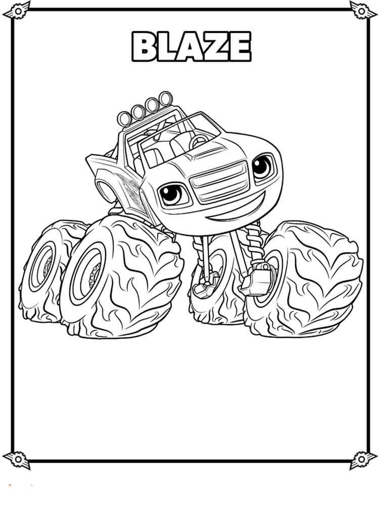 99+ Monster Trucks Printable Coloring Pages 116