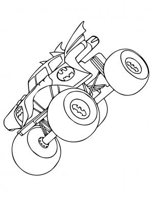 99+ Monster Trucks Printable Coloring Pages 29