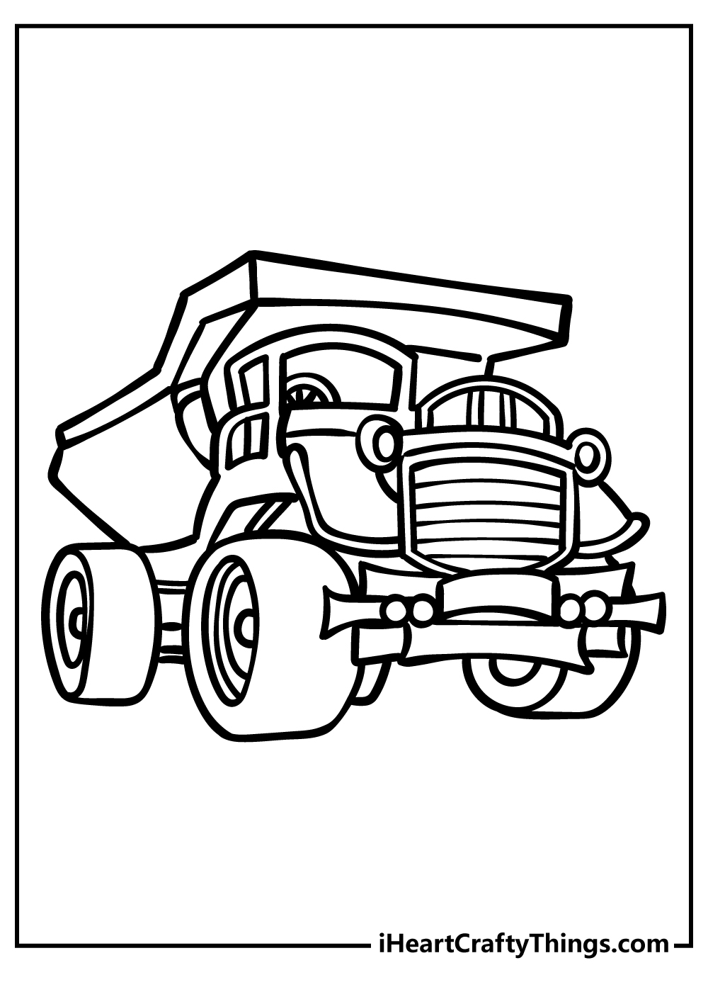 99+ Monster Trucks Printable Coloring Pages 45