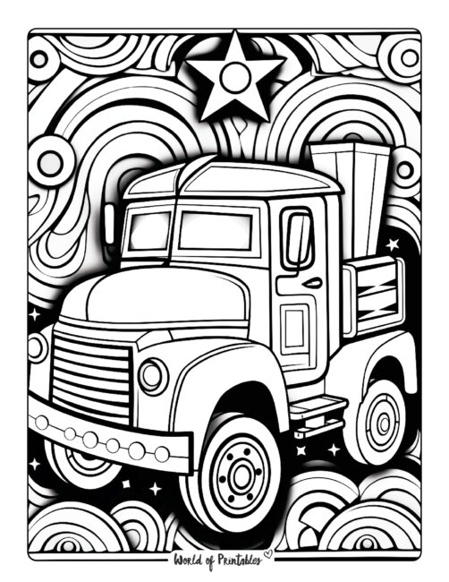 99+ Monster Trucks Printable Coloring Pages 48