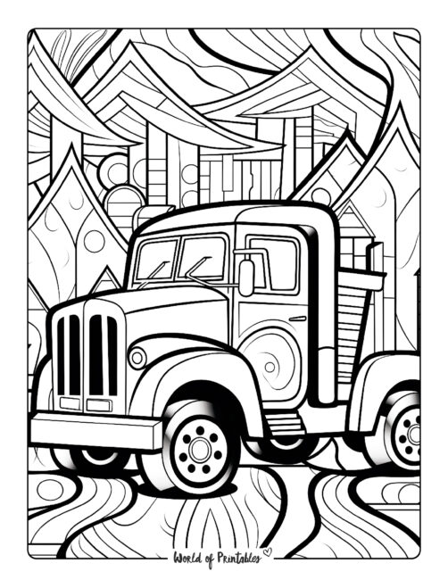 99+ Monster Trucks Printable Coloring Pages 63