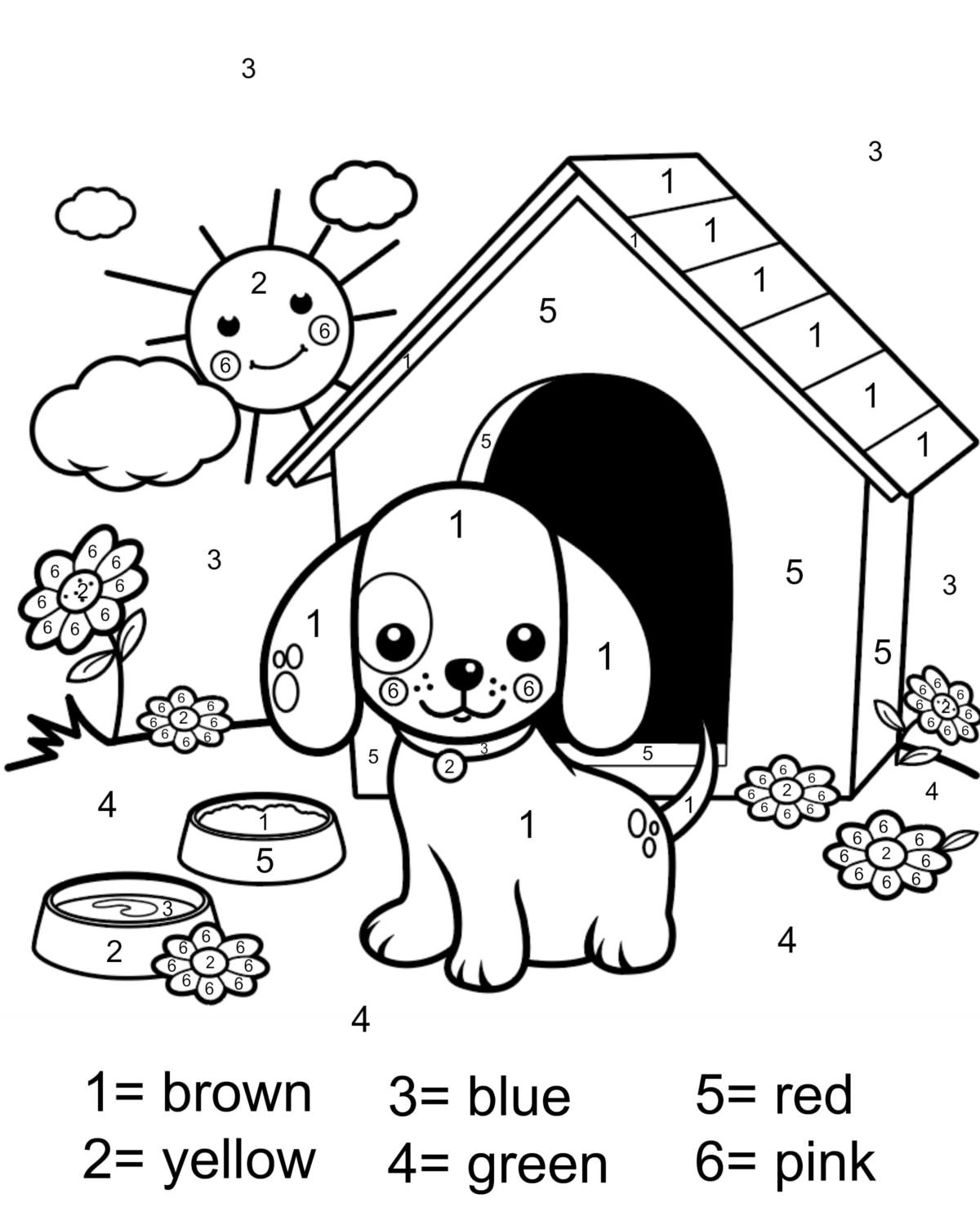 Color by Number: 150+ Engaging Adult Coloring Pages 120