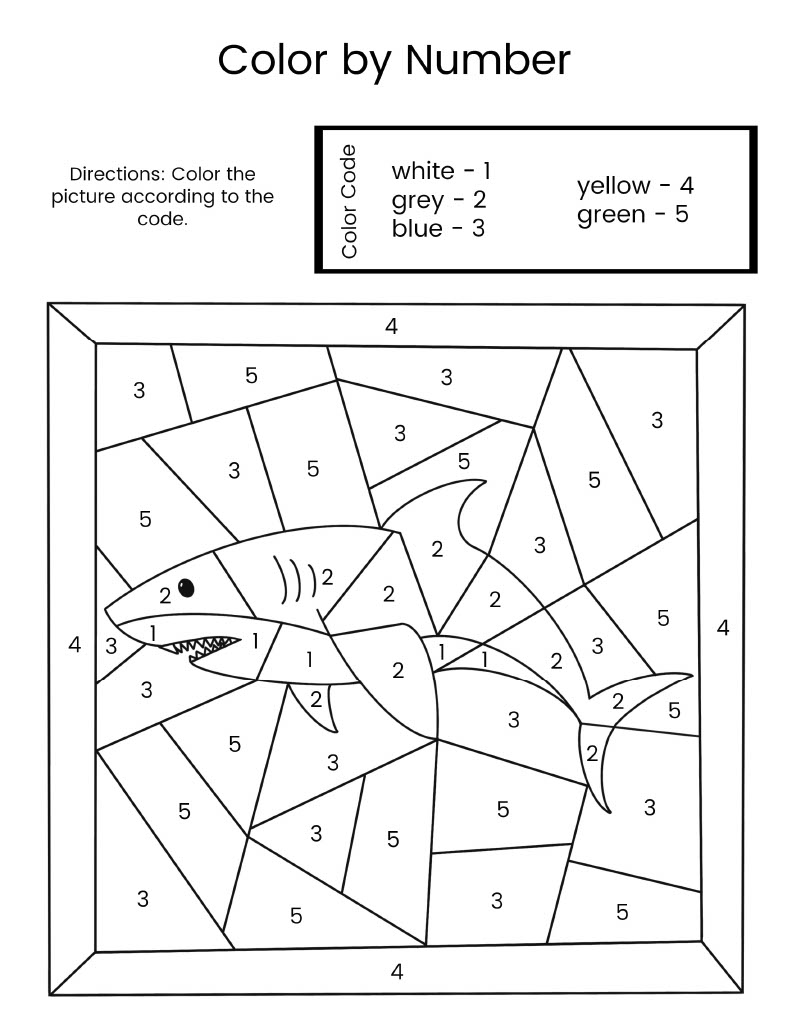 Color by Number: 150+ Engaging Adult Coloring Pages 23