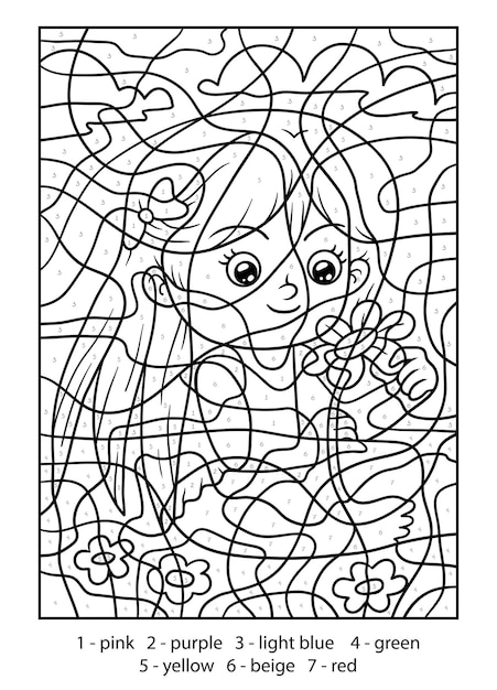 Color by Number: 150+ Engaging Adult Coloring Pages 25