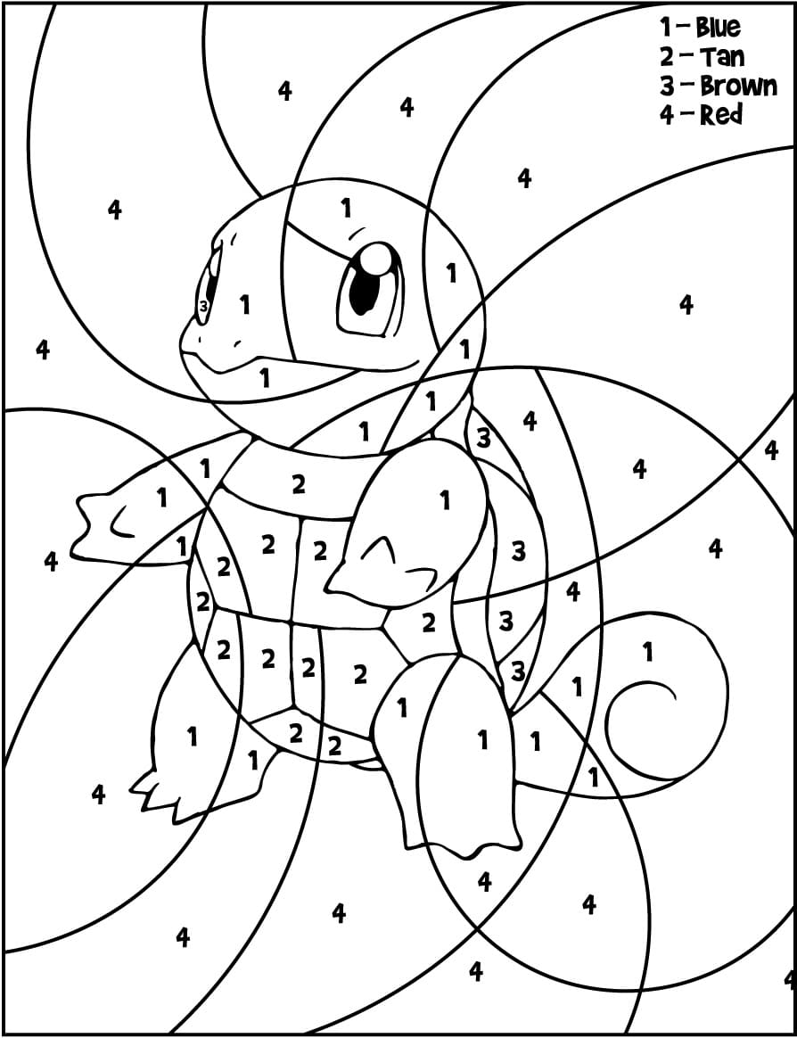 Color by Number: 150+ Engaging Adult Coloring Pages 7