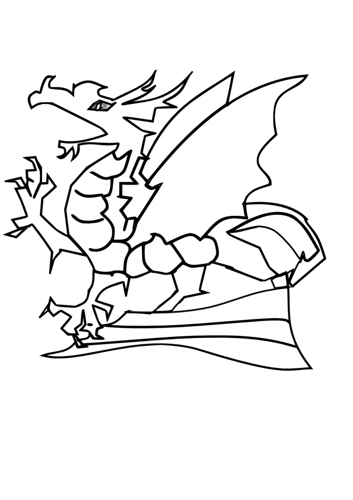 Dragon Coloring Pages Free Printable 127