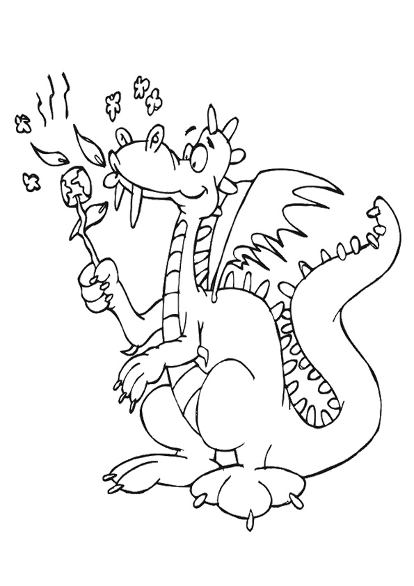 Dragon Coloring Pages Free Printable 129