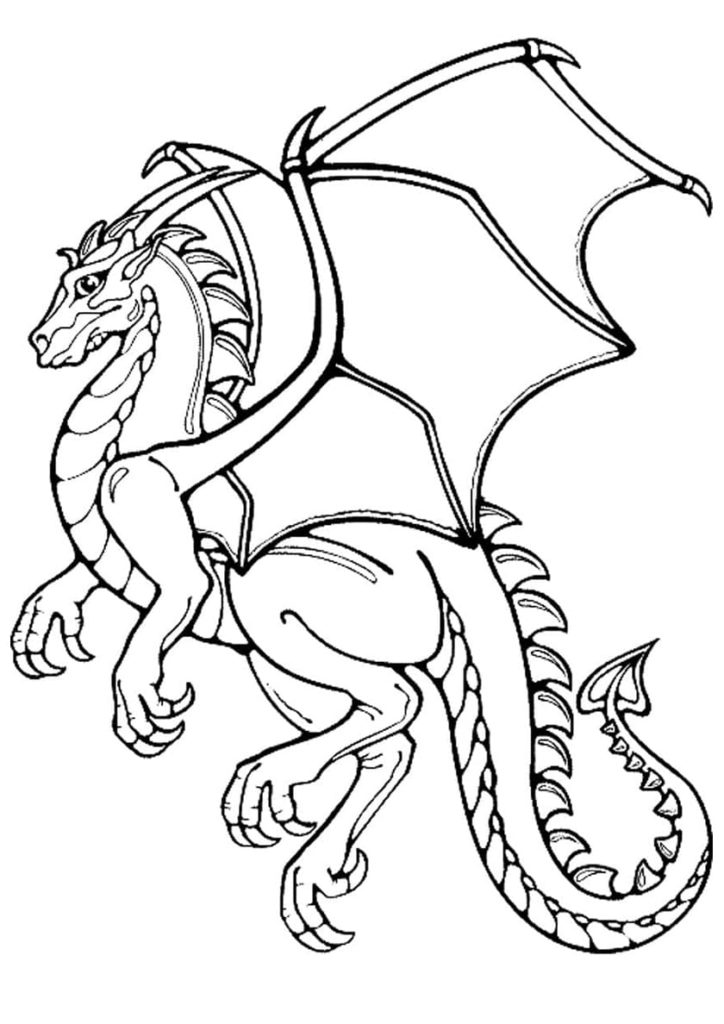 Dragon Coloring Pages Free Printable 152