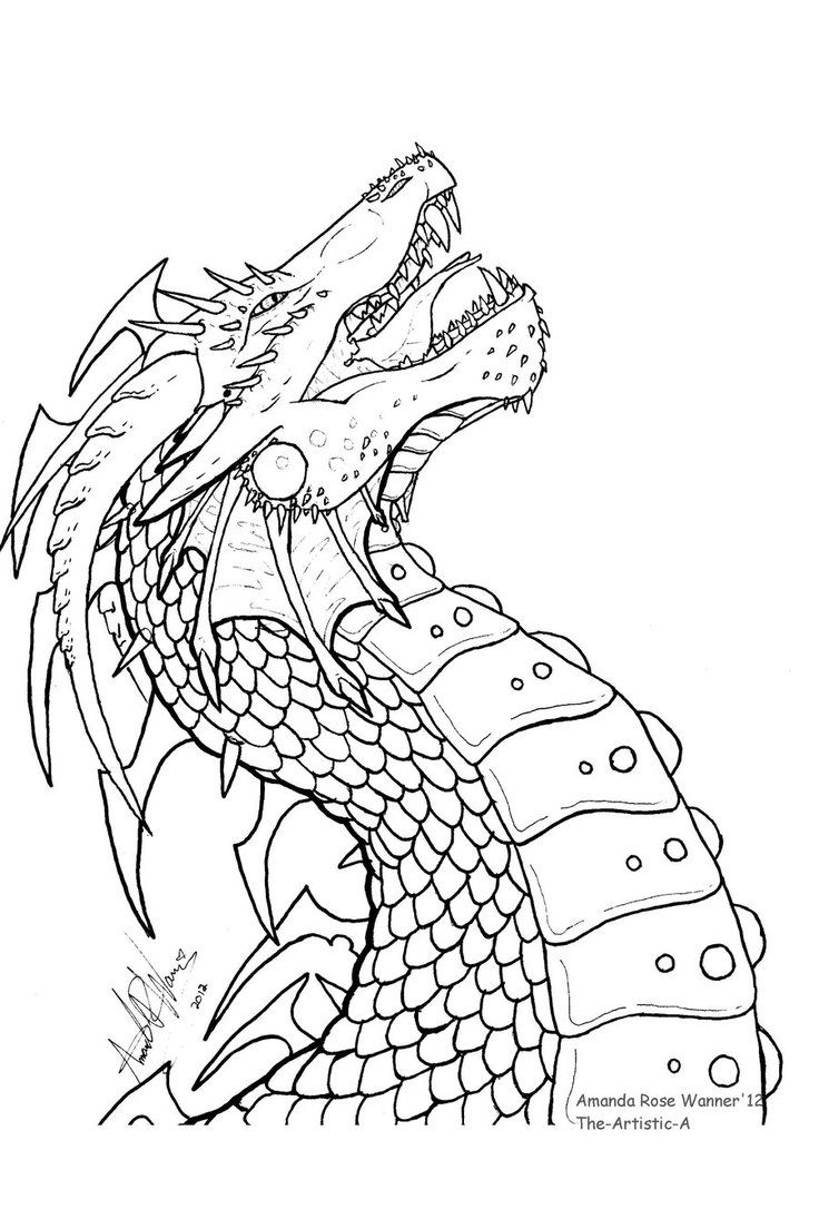 Dragon Coloring Pages Free Printable 160