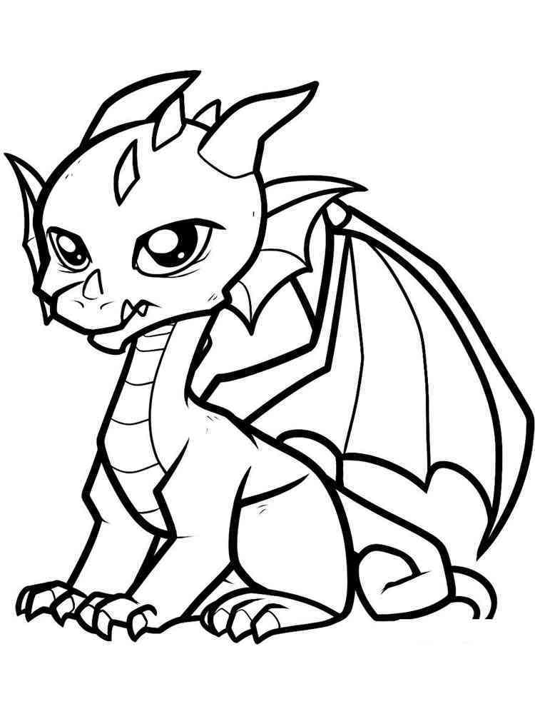 Dragon Coloring Pages Free Printable 173