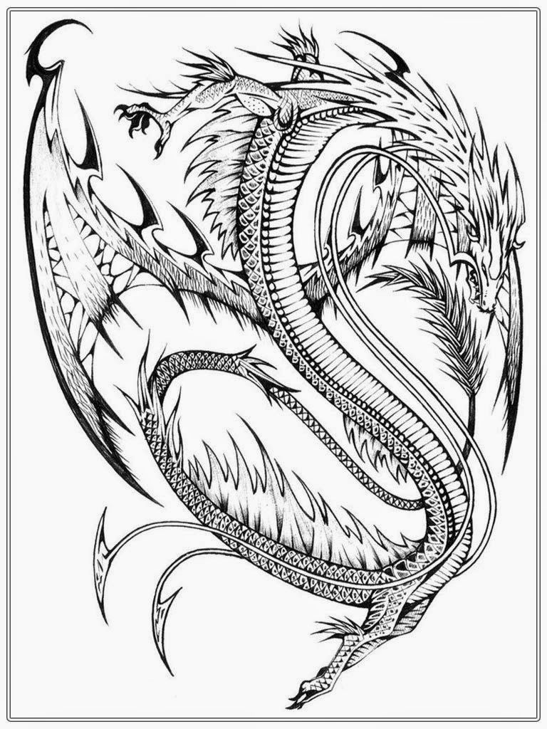 Dragon Coloring Pages Free Printable 185