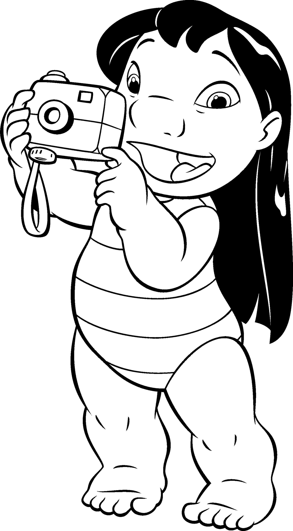 Lilo and Stitch Coloring Pages Free Printable 25