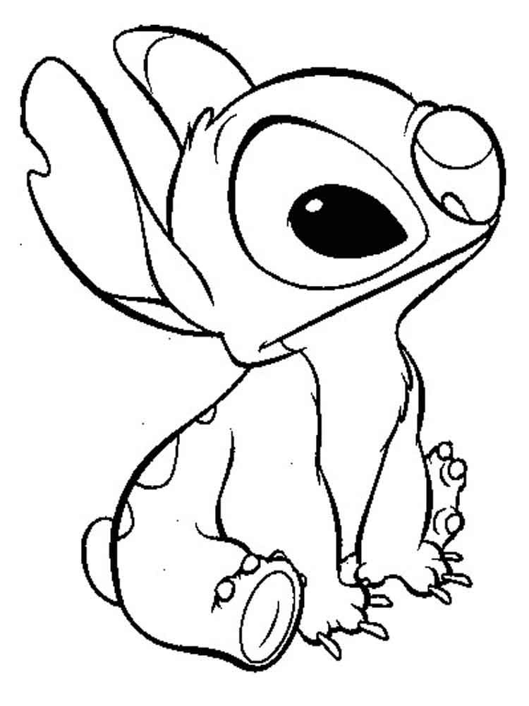 Lilo and Stitch Coloring Pages Free Printable 30