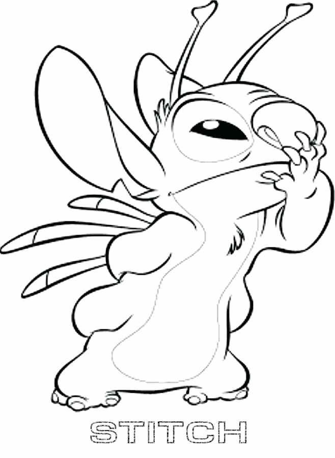 Lilo and Stitch Coloring Pages Free Printable 31