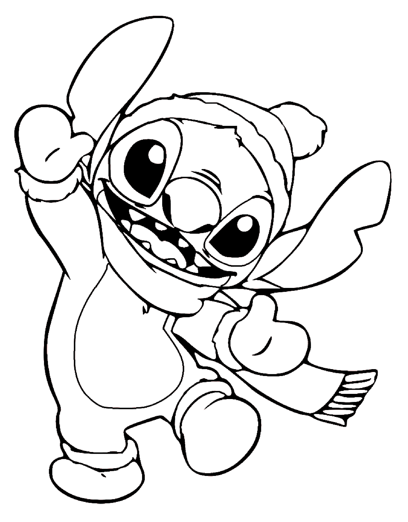 Lilo and Stitch Coloring Pages Free Printable 64