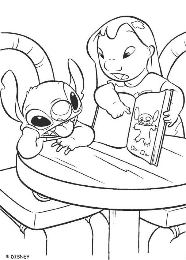 Lilo and Stitch Coloring Pages Free Printable 69