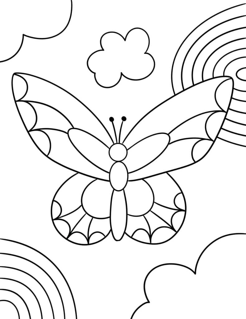 Rainbow Coloring Pages: 100+ Over the Rainbow for a Colorful Experience 16