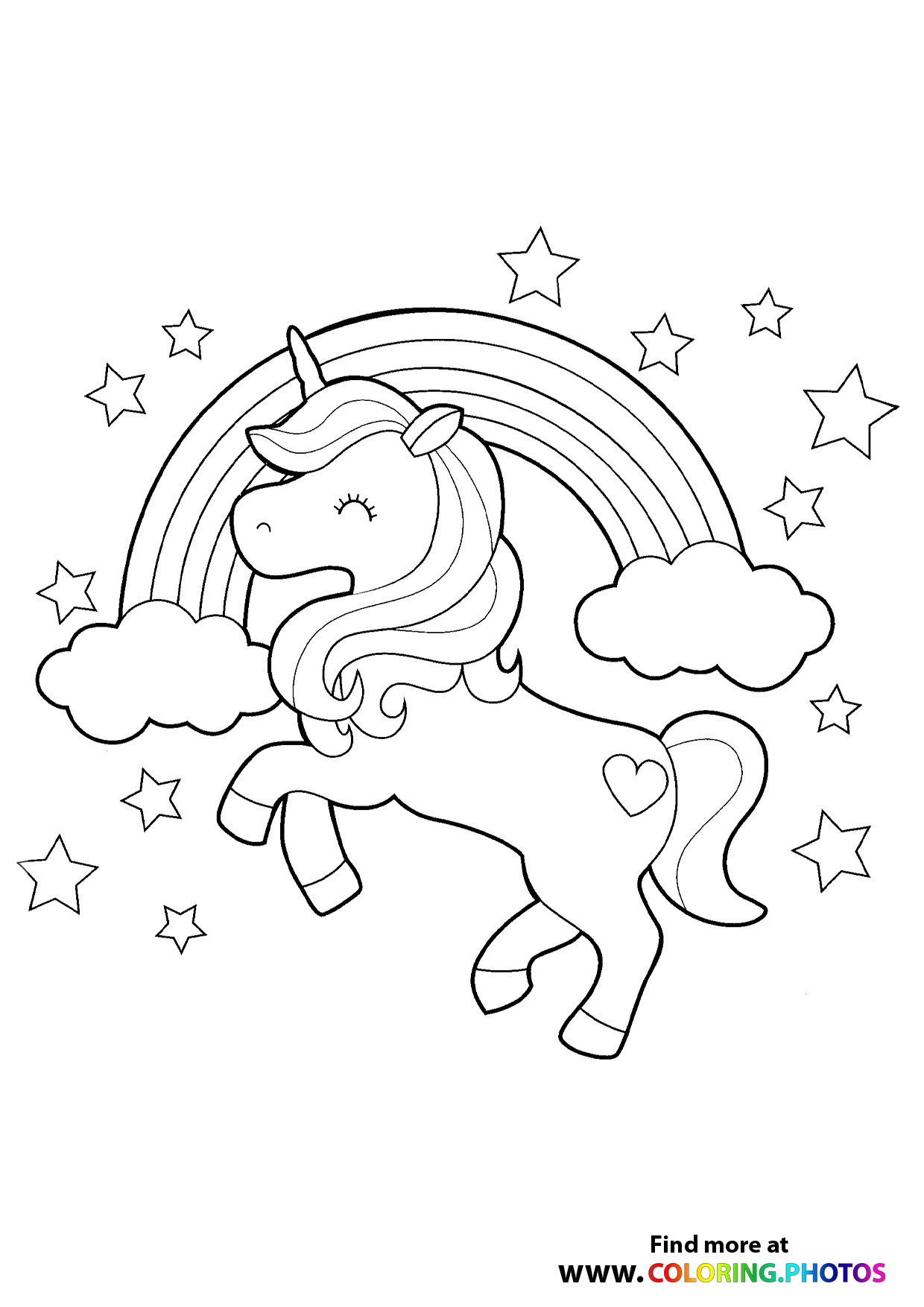 Rainbow Coloring Pages: 100+ Over the Rainbow for a Colorful Experience 169