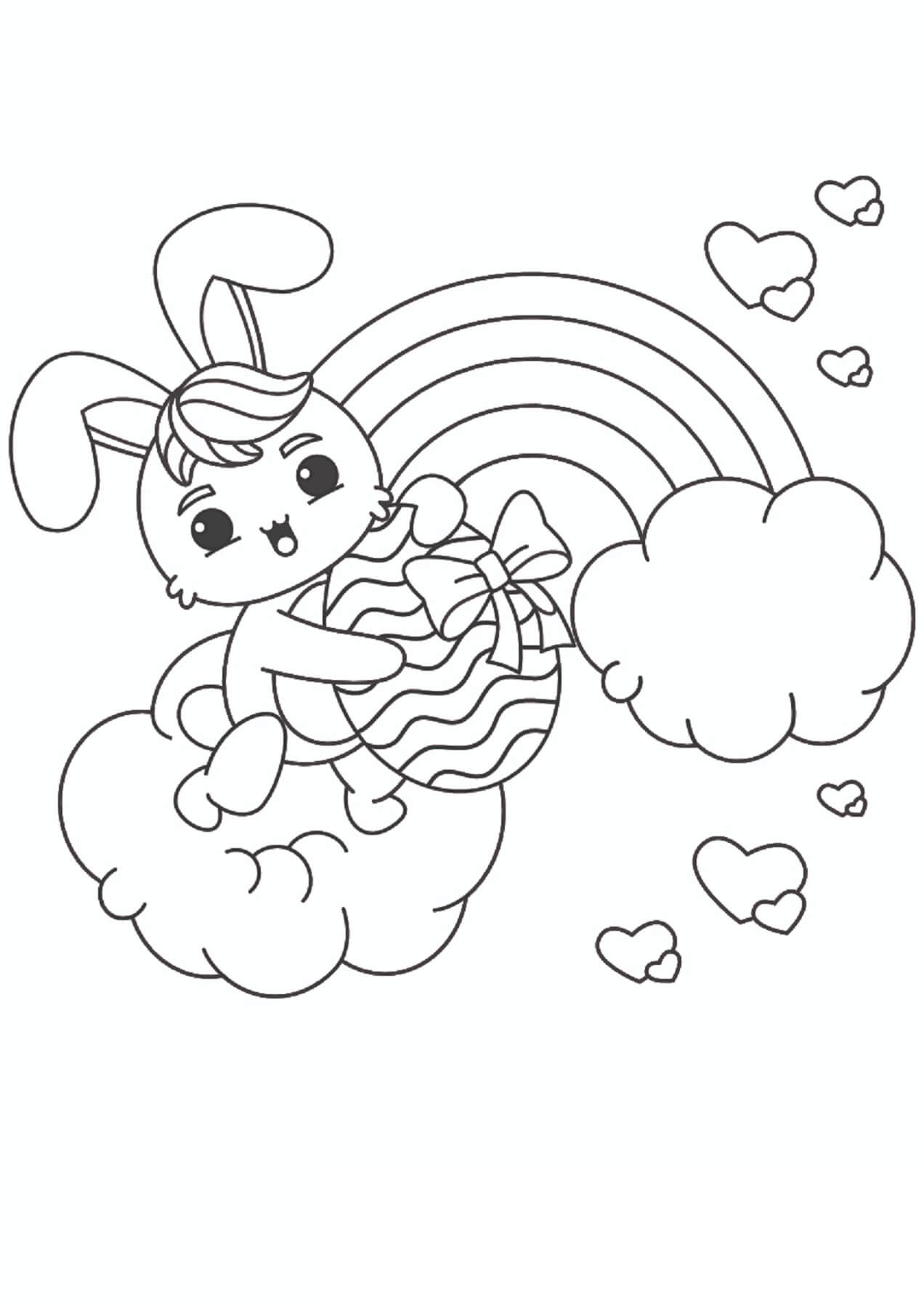 Rainbow Coloring Pages: 100+ Over the Rainbow for a Colorful Experience 170