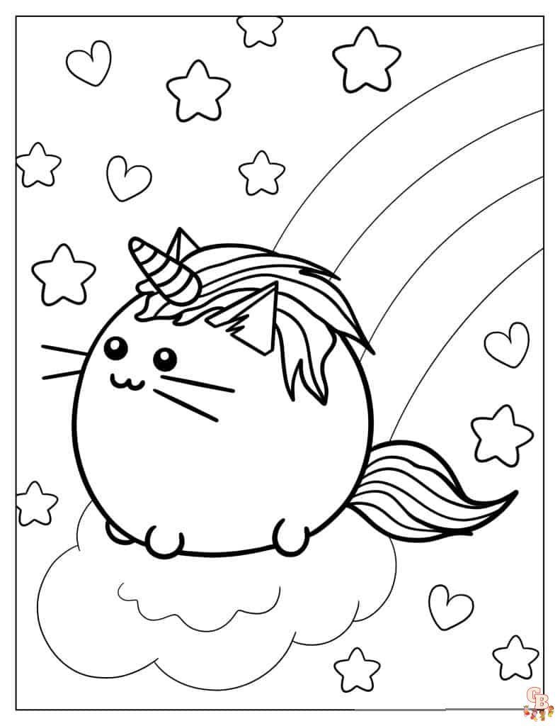 Rainbow Coloring Pages: 100+ Over the Rainbow for a Colorful Experience 175