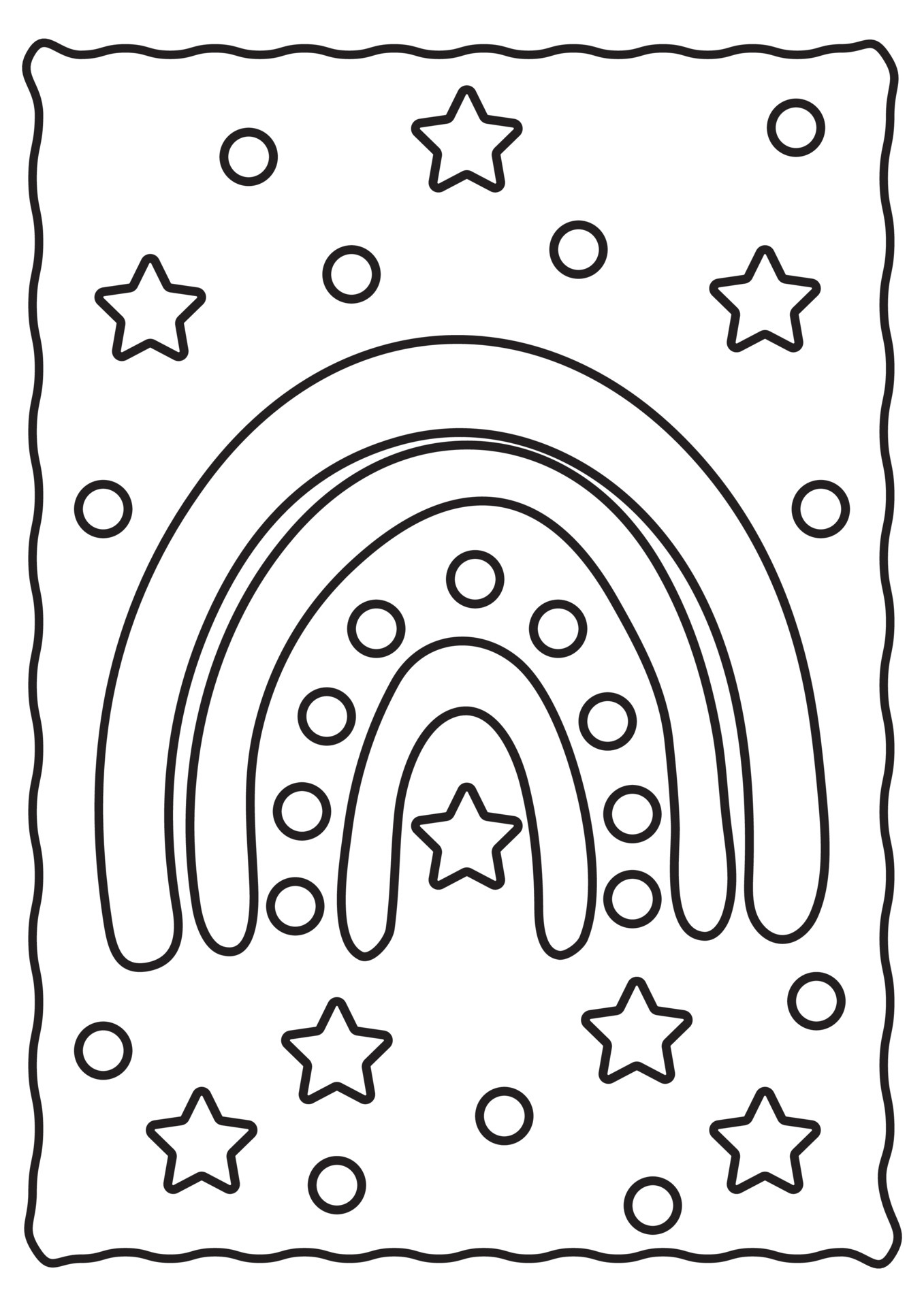 Rainbow Coloring Pages: 100+ Over the Rainbow for a Colorful Experience 176