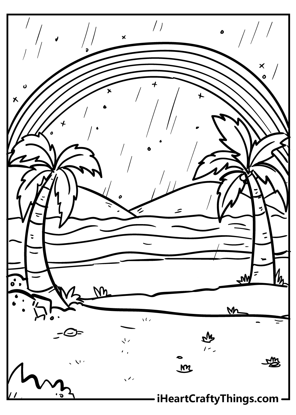 Rainbow Coloring Pages: 100+ Over the Rainbow for a Colorful Experience 177