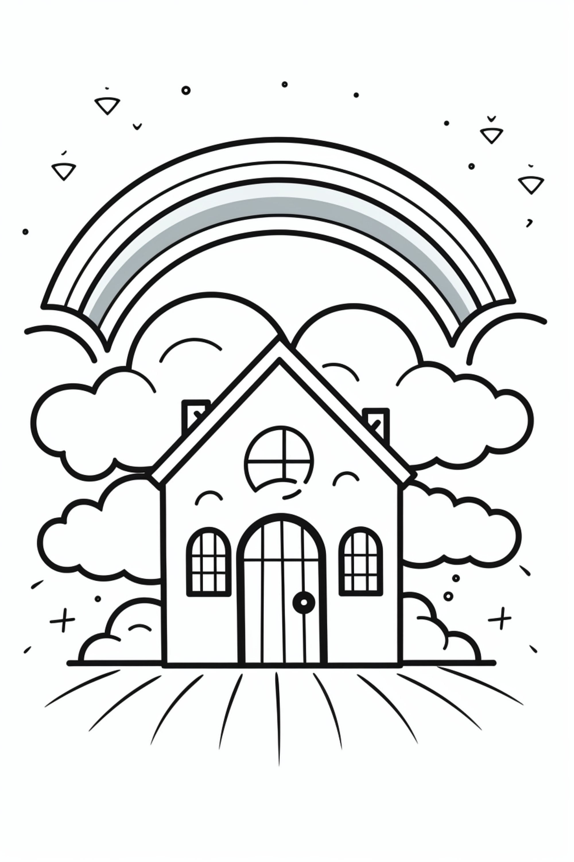 Rainbow Coloring Pages: 100+ Over the Rainbow for a Colorful Experience 178