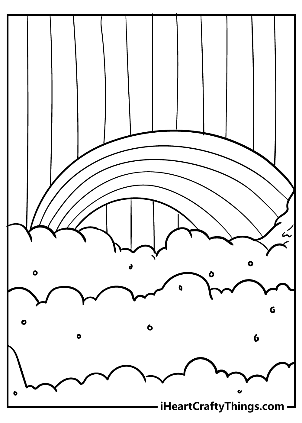 Rainbow Coloring Pages: 100+ Over the Rainbow for a Colorful Experience 181