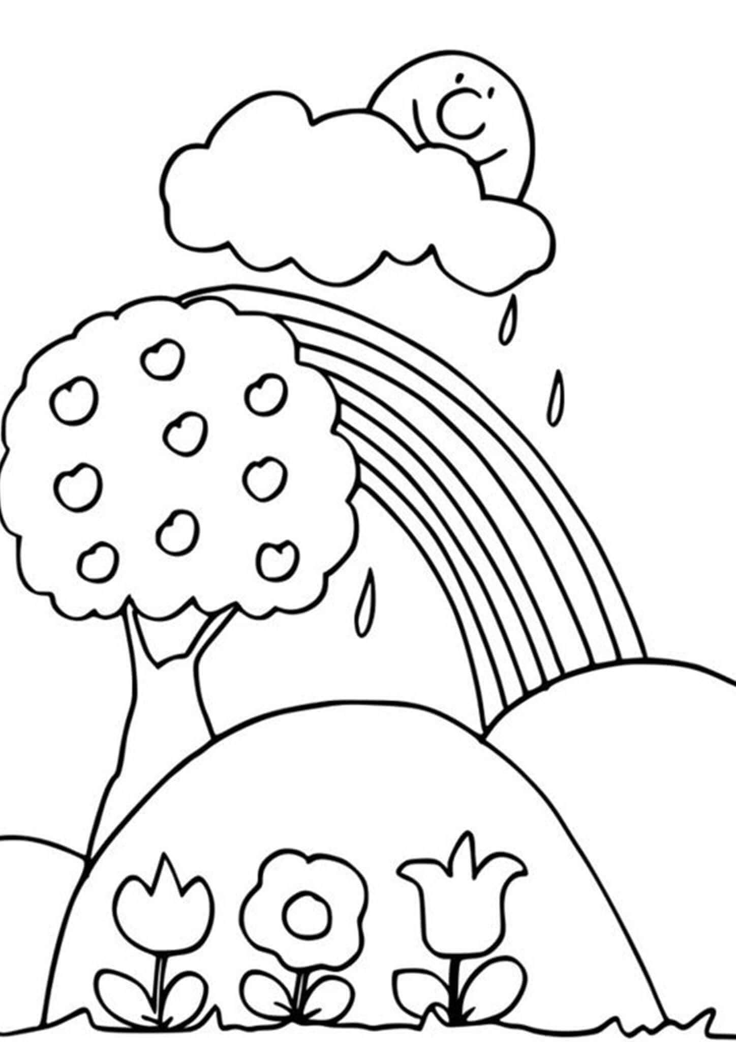 Rainbow Coloring Pages: 100+ Over the Rainbow for a Colorful Experience 182