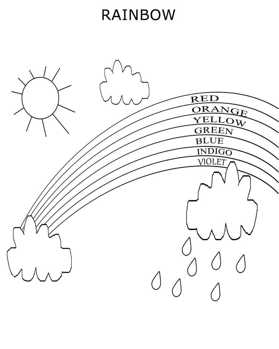 Rainbow Coloring Pages: 100+ Over the Rainbow for a Colorful Experience 185