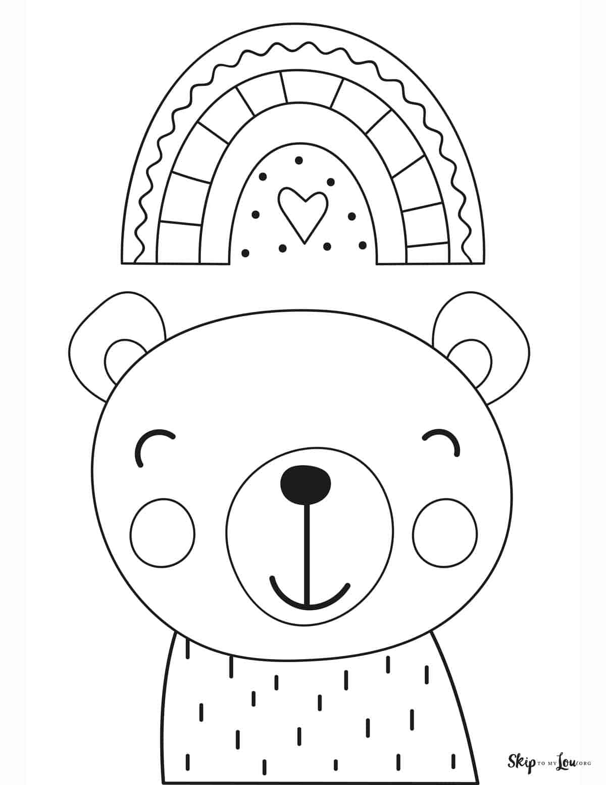 Rainbow Coloring Pages: 100+ Over the Rainbow for a Colorful Experience 200