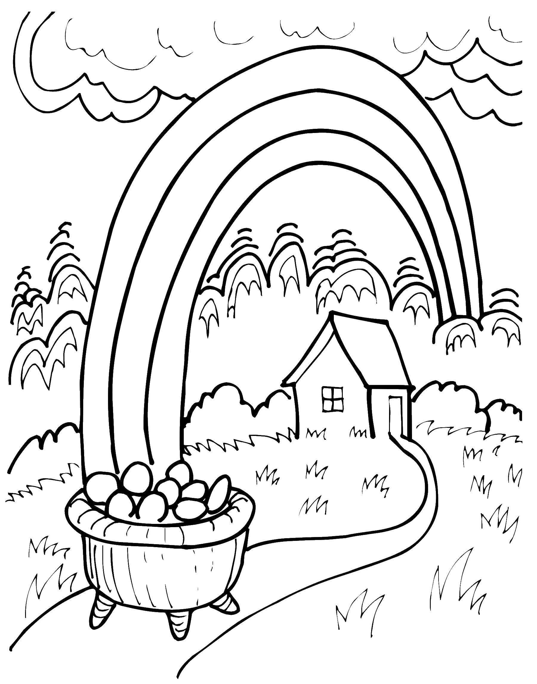 Rainbow Coloring Pages: 100+ Over the Rainbow for a Colorful Experience 48