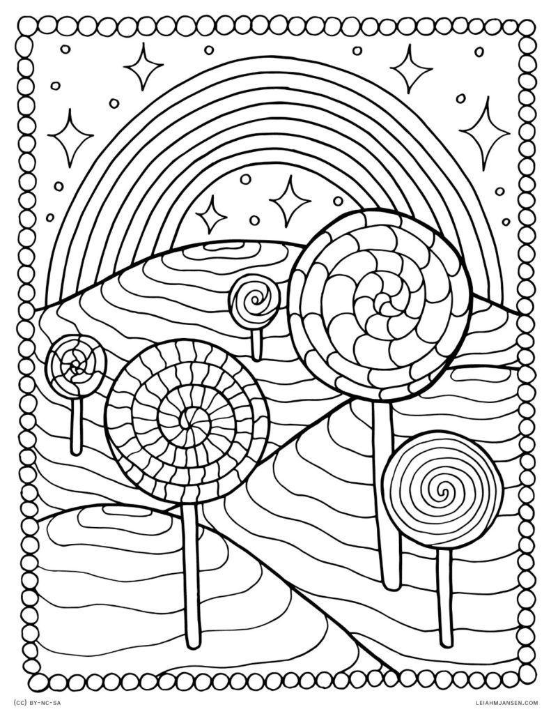 Rainbow Coloring Pages: 100+ Over the Rainbow for a Colorful Experience 51