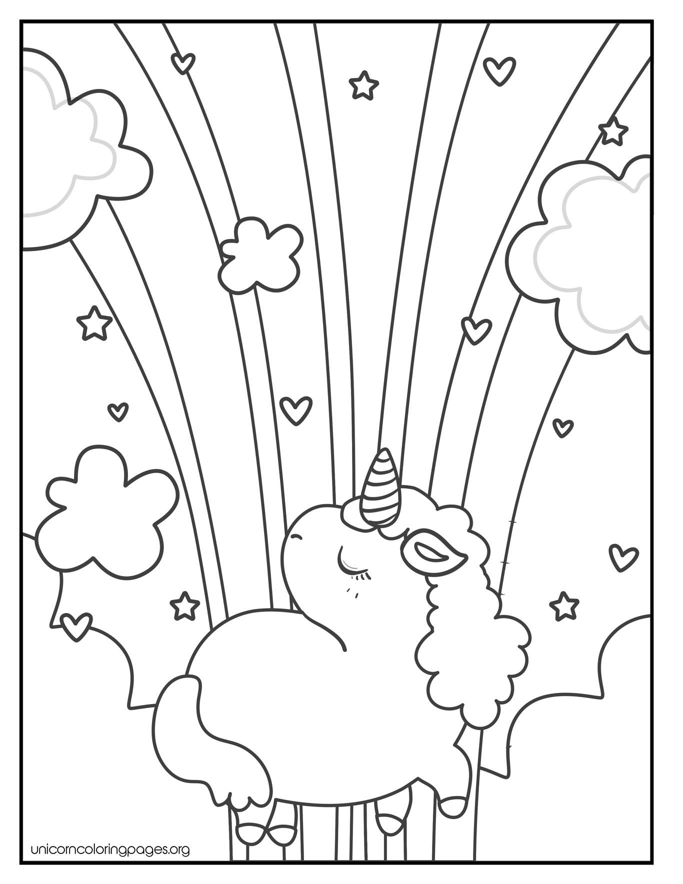 Rainbow Coloring Pages: 100+ Over the Rainbow for a Colorful Experience 53